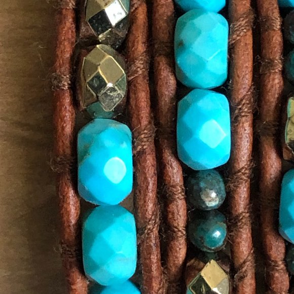 NWT Chan Luu Signature 5 Wrap Bracelet - Picture 7 of 9